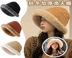 加厚防風漁夫帽