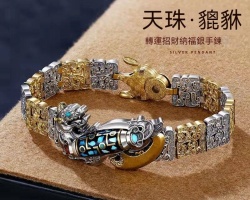 九眼天珠貔貅手鍊