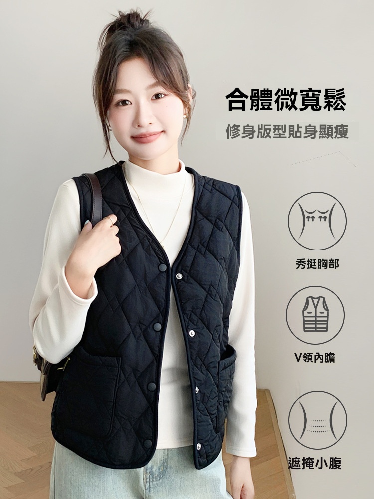 時尚綿羊毛馬甲